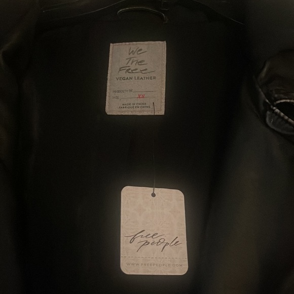 Free People Vegan leather jacket - Picture 6 of 15